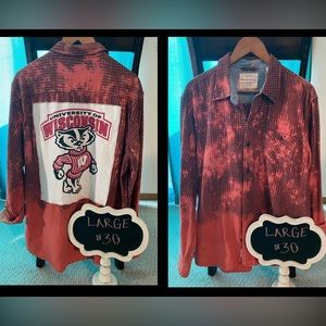 Bleached Wisconsin flannel